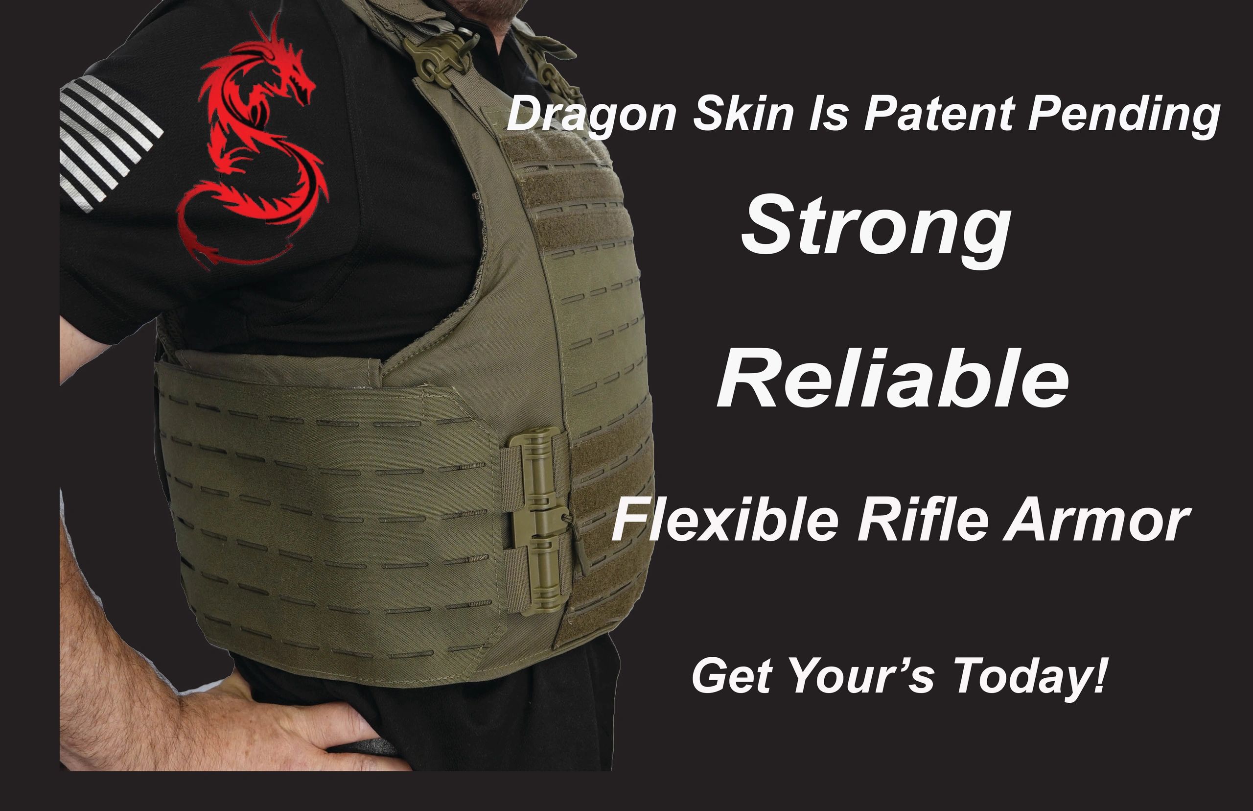Hexar Flexible Rifle Armor System FRAS - Stealth Armor Systems